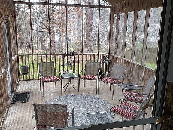 Screened porch