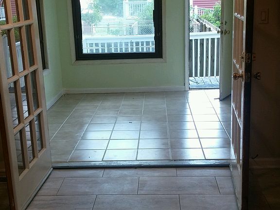 Veiw through french doors