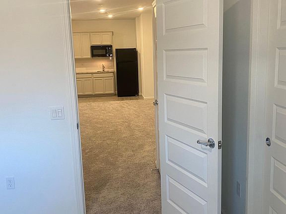 View of living space from bedroom