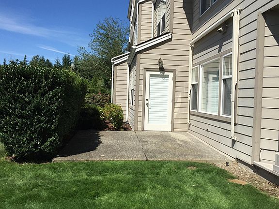 Patio and door to enter/exit bedroom. (Rarely open it).