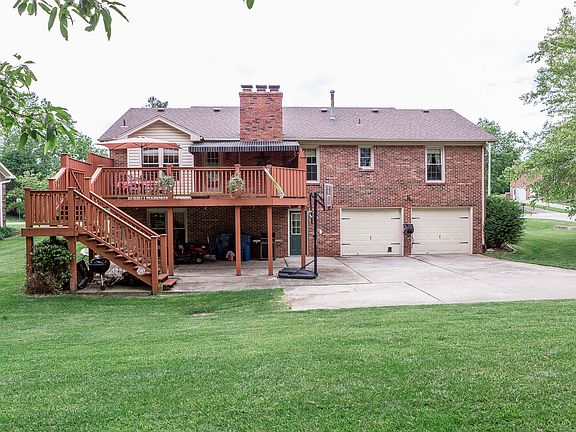 Backyard and back of house