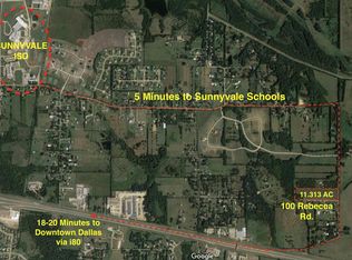 100 Rebecca Rd, Sunnyvale, TX 75182