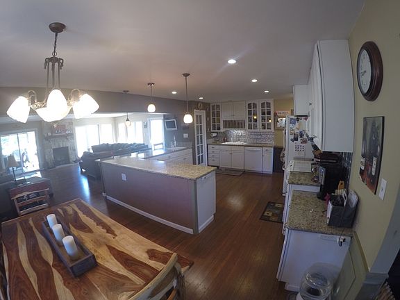 Kitchen, Dining, Living Room