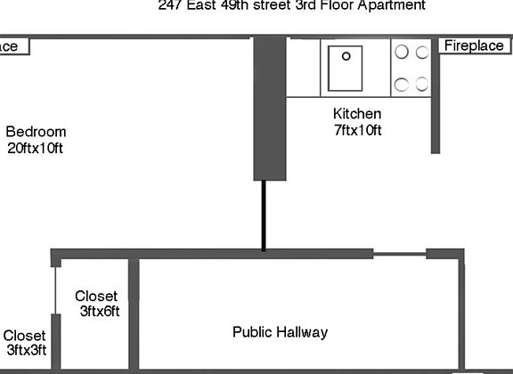 2nd image of 247 E 49th St #3