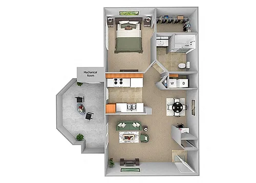 Floor plan A2 (Provence)