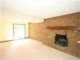 Cozy wood burning fireplace to warm you on chilly nights