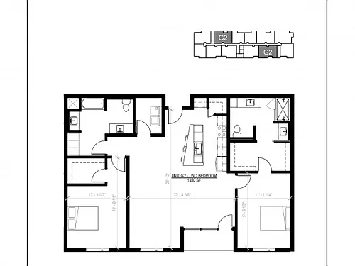 Floor plan G2