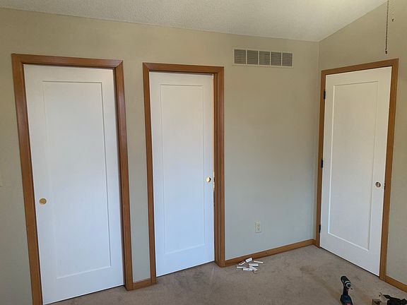 New doors throughout