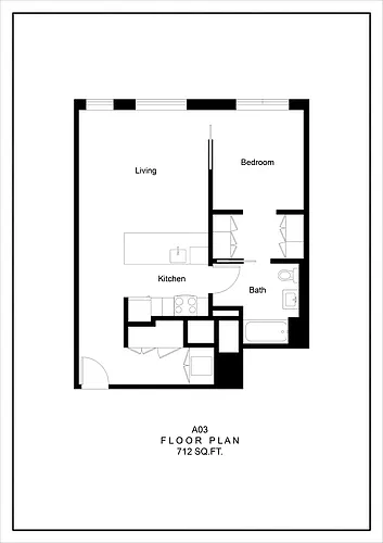 Floor plan A03