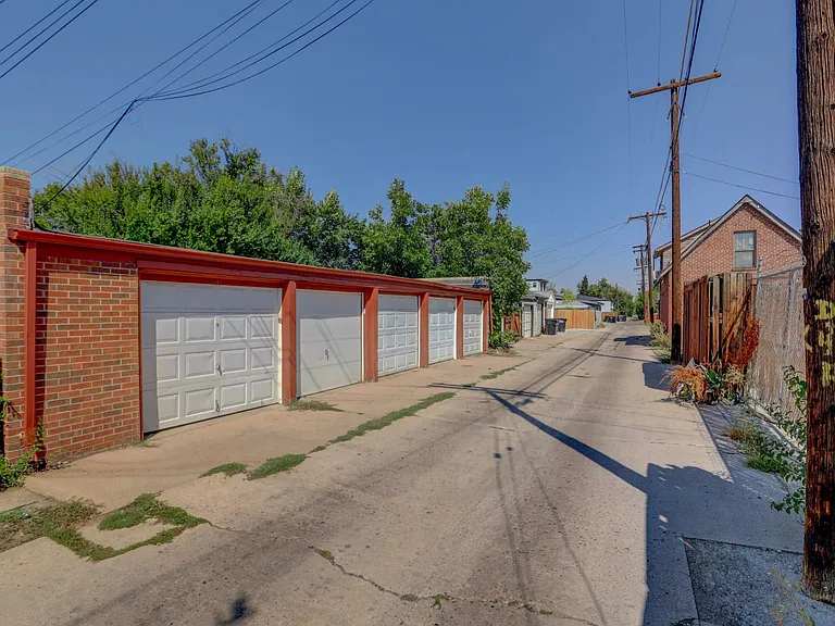 Bank of Garages - 1 included in lease
