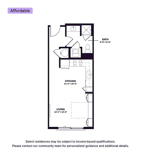 Floor plan S1 Affordable