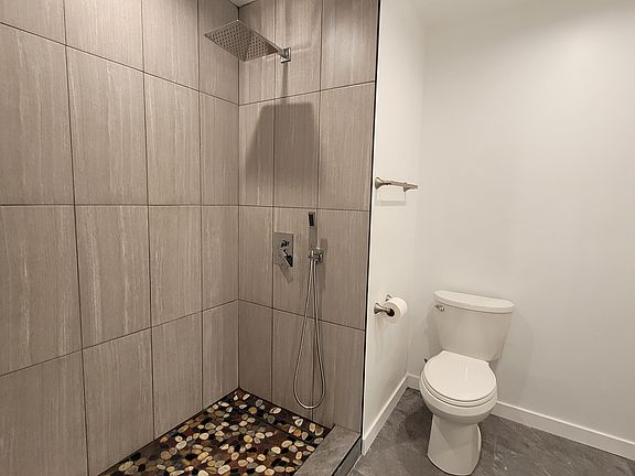 bathroom waterfall shower