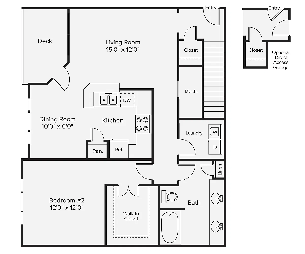 Floor plan 955