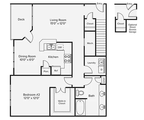 Floor plan 955