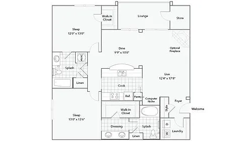 Floor plan Columbia
