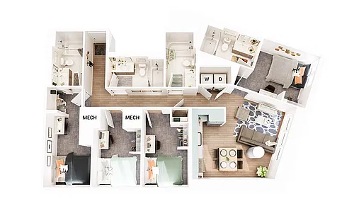Floor plan D1