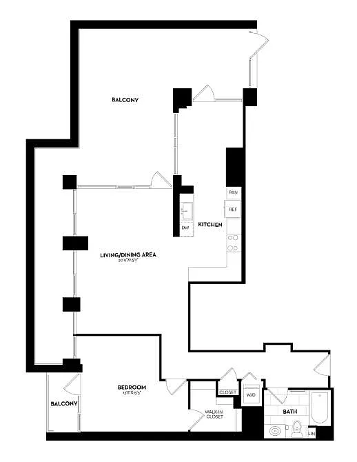 Floor plan B13