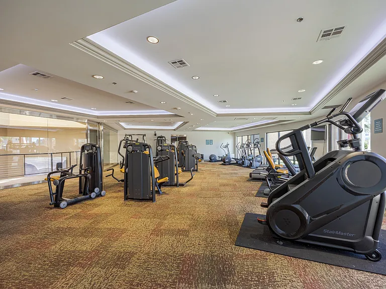 Fully Equipped Fitness Center at The Rays at Vegas Towers in Las Vegas, NV 89119