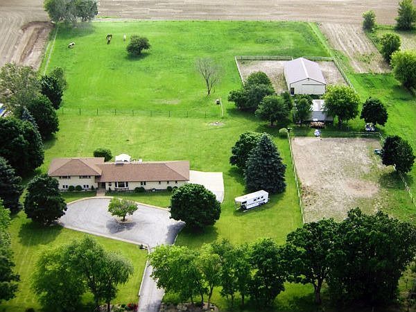 8 stall horse barn and huge workshop