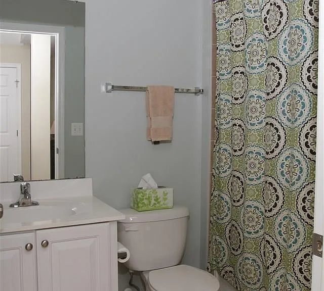First floor full bathroom