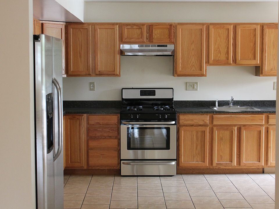 Kitchen with new stainless appliances