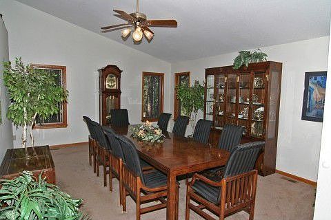 Functional formal dining room