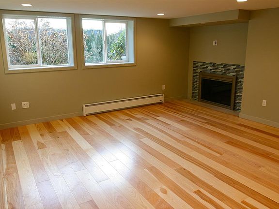 LR open to kitchen, hardwood floors