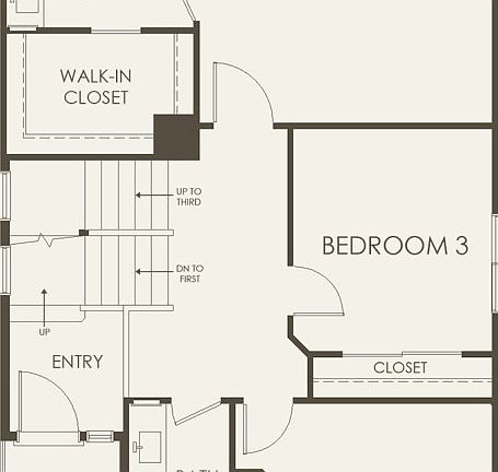 Second Floor 2 br 2.5 ba