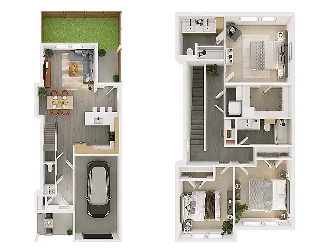 Floor plan C3 - Single Family Home