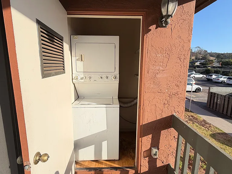 In-unit washer and dryer