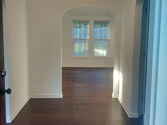 Foyer looking into living room