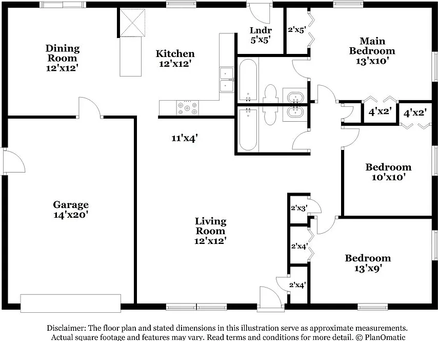 3 bed, 2.0 bath, 1168 sqft, $2,180 — Photo 2