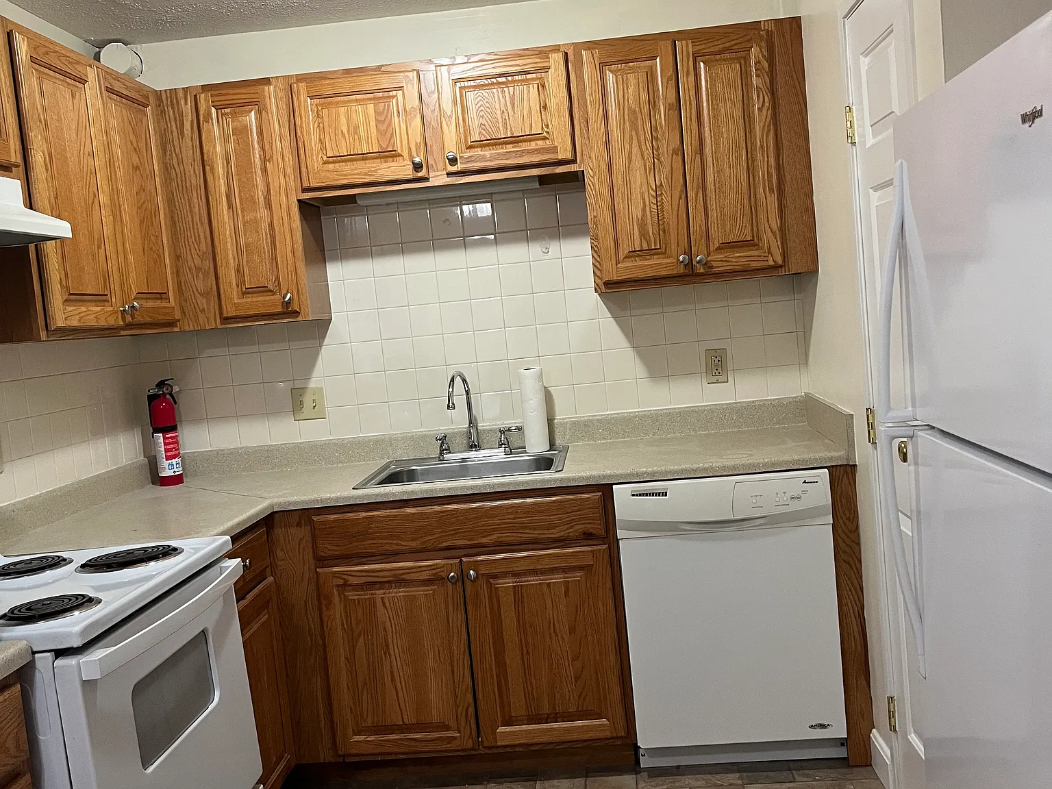 Kitchen...new countertops will be installed on 9/28/26