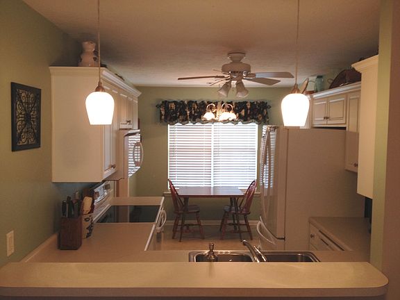 Kitchen from across the Bar