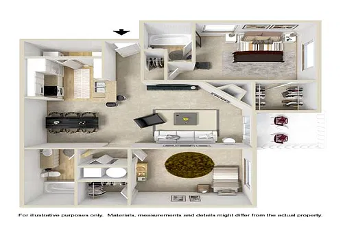 Floor plan Bristol Bay