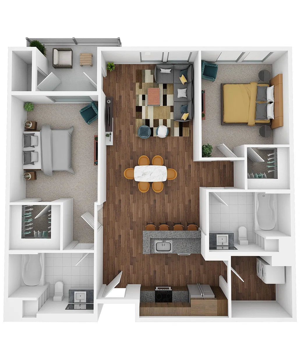 Floor plan B2E