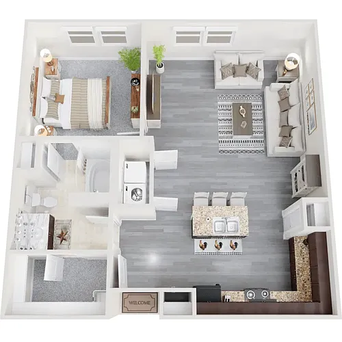 Floor plan A1-A