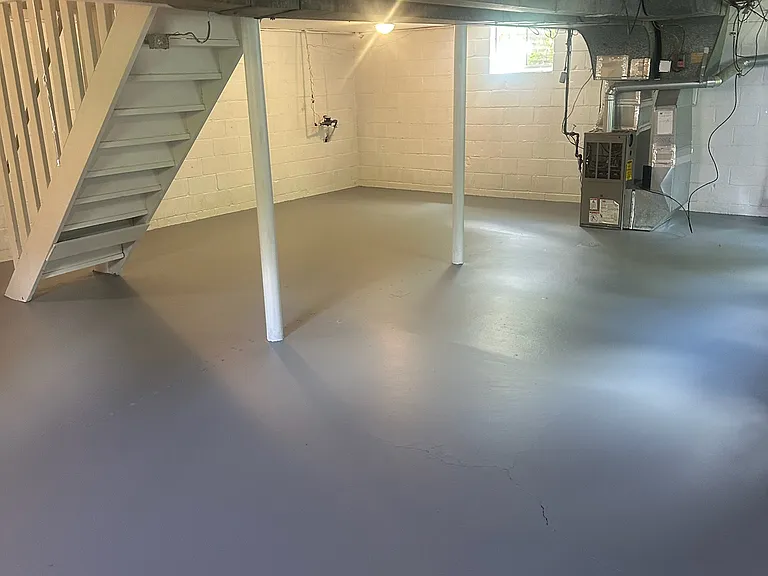 Clean dry basement
