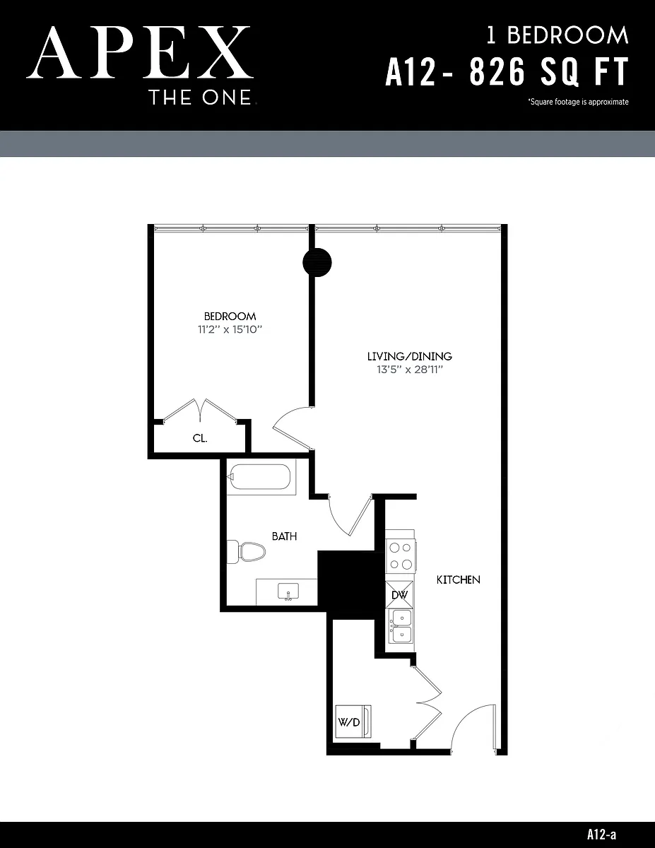 Floor plan Apex A12