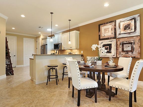 Conceptual Photo - Cafe with recessed can lighting as seen at Cypress Falls at The Woodlands