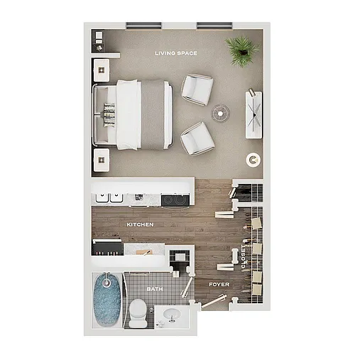 Floor plan S1 Classic