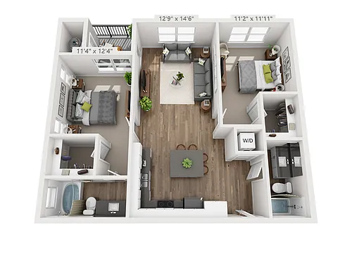Floor plan B4