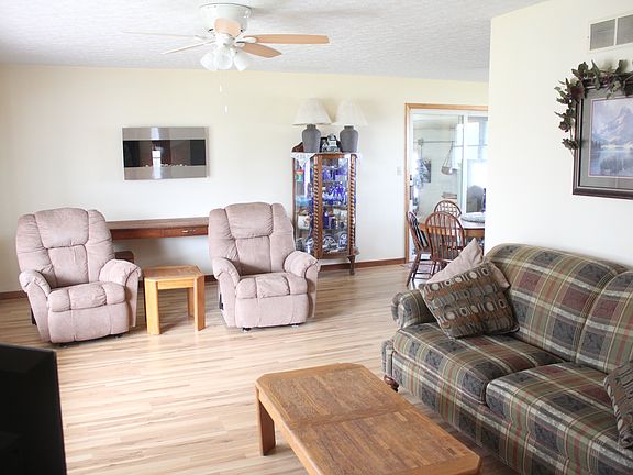 Lots of light in living room