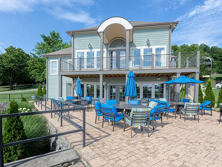 Community Clubhouse and outdoor lounge