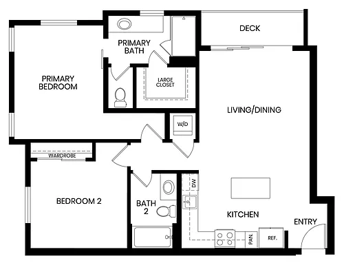 Floor plan B6