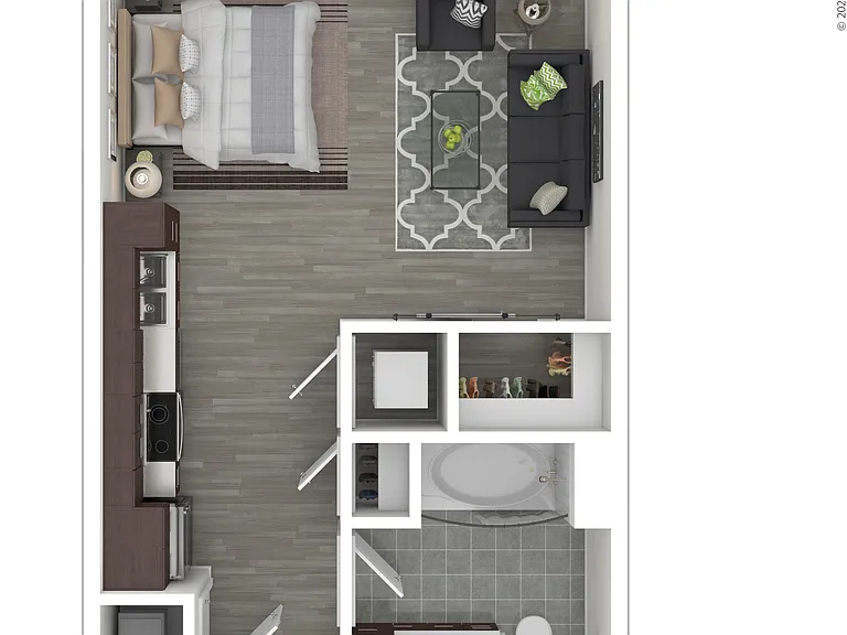 Studio Apartment in Argon
