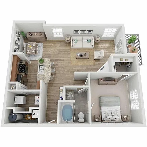 Floor plan A1