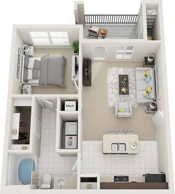 Floor plan The Lookout