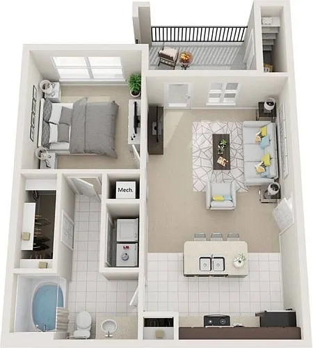 Floor plan The Lookout
