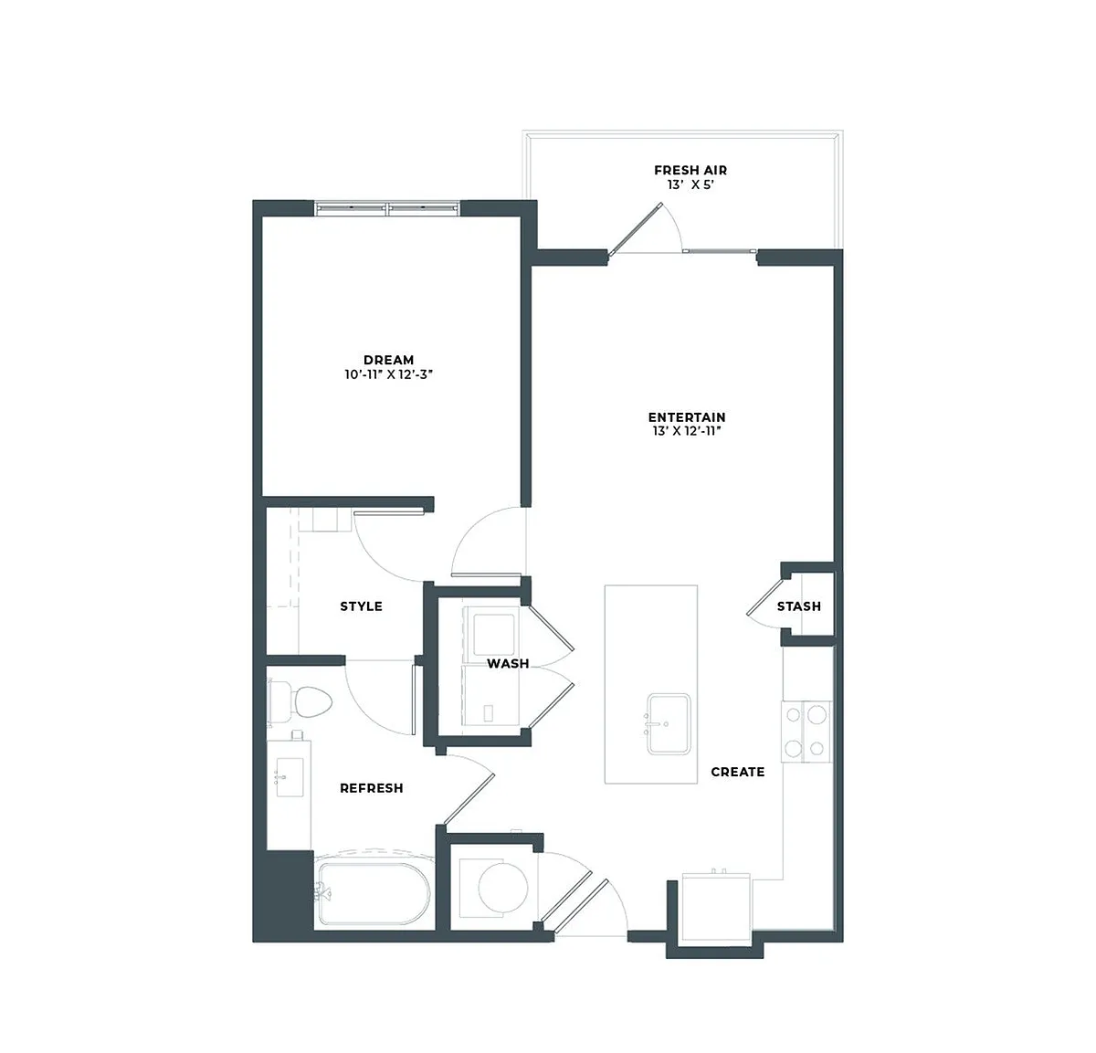 Floor plan A1